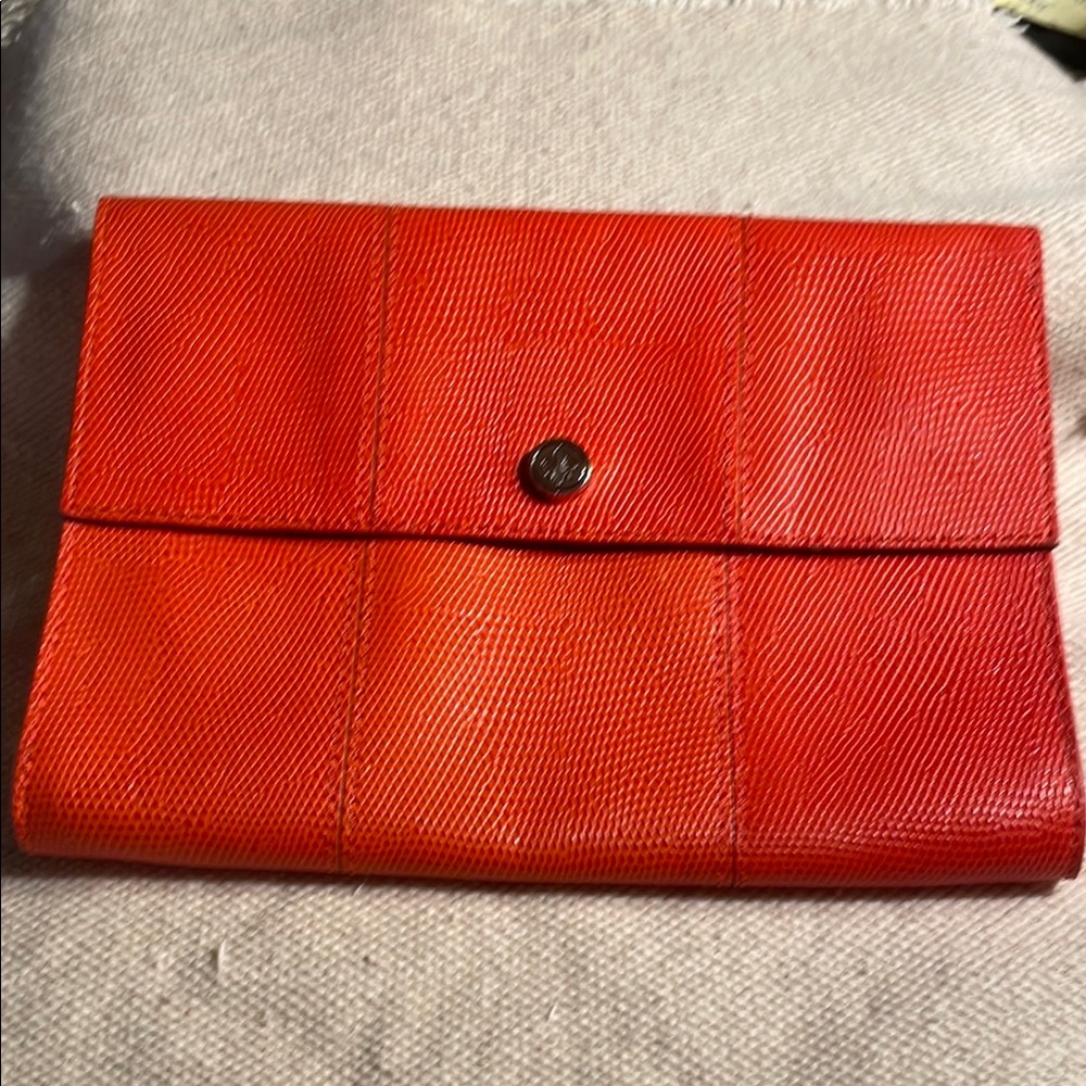 Club Monaco burnt orange Clutch